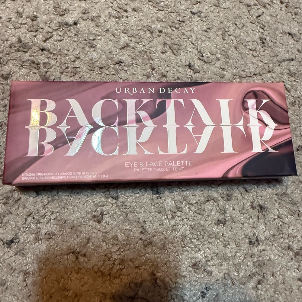 Urban Decay Pink and Black Palette